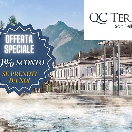 Elegante & Centrale Relax A 2 Min Dalle Qc Terme San Pellegrino Terme Kültér fotó